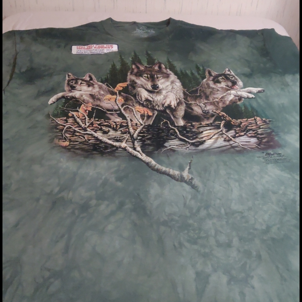 The Mountain hidden images tshirt